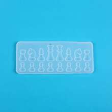 1pc DIY Chess Board Mold, Chess Piece Mold, Checkers Mold, Silicone Mold, Epoxy Resin Mold, Mirror Mold