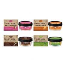 柠檬/柑橘/草莓/椰子身体及足部磨砂膏，温和去角质，清洁，保湿身体护理