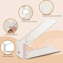 CYPNIMOOD Organizador de Ranuras para Zapatos 10 Piezas Zapatera Organizador Doble de Plástico Apiladores de Zapatos Ajustables Ahorro de Espacio para Zapato Tacón Alto Tenis y SandaliasFashion - 222577224 - Ver 3