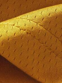 Men's Basketball Jersey 77 Yellow Embroidered And Sewn Basketball Shirt, Sleeveless Vest Casual Sports Shirt - Yellow - View 5