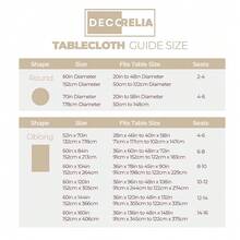 Faux Linen Round Table Cloth 60 Inch, Waterproof Decorative Fabric Anti-Scratch Texture Round Tablecloth Cover For Dining, Kitchen & Outdoor Table (60 Inch, Round (2-4 Seats), Beige),Beige60inchRound - 米色 60 吋圓形 - 查看 8