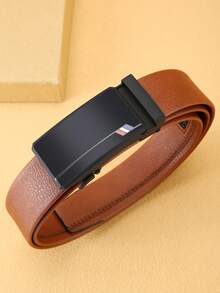 Men's Belt, Casual Minimalist Design Belt For Jeans, Pants, Work And Business, Classic Casual Leather Belt, Gift For Dad And Husband, Suitable For Formal And Casual Occasions, Thanksgiving, Christmas, Father's Day - C087 - View 11