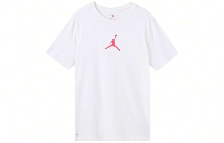 Nike Jordan Air Jordan Jumpman Jumpman Logo Print] Floral Pullover Crew Neck Short Sleeve T-Shirt