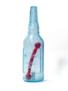 Colorful Squeaky Wine Bottle Chew Toy For Medium/Large Dogs, Interactive Pet Toy For Teeth Cleaning And Grinding - Multicolor - View 5