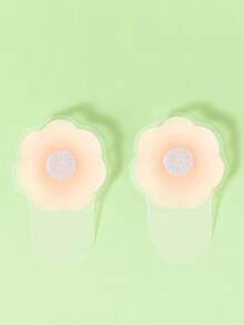 10/6/8/4/2pcs Reusable Seamless Silicone Nipple Covers, Invisible Lifting Breast Pads, Anti-Slip Pull-Up Design, Solid Color Bra Accessories, 100% Silicone Material, Hand Washable, Easy To Clean, Suitable For All Bust Sizes - Multicolor - View 7