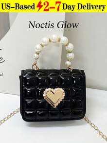 Baby Purse For Toddlers, Kids Heart Lock Purses With Glasses, Girls Purses For Kids , Toddler Bag Gift - 彩色 - 查看 14