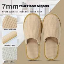 5 đôi dép đi trong nhà Comfort Plus Hotel Spa có che ngón chân - Chất liệu không dệt siêu mềm, chống trơn trượt/dễ xỏ/có thể tái sử dụng/dùng một lần/thoáng khí/chống xê dịch, phù hợp cho các thành viên trong gia đình/khách/các cặp đôi, phòng ngủ/phòng tắm/du lịch/phòng tập thể dục, mùa xuân/Ngày lễ tình nhân/tân gia, quanh năm, quà tặng cho chủ nhà/tân gia/cha mẹ mới, đồ dùng thoải mái ở nhà. - Nhiều màu - Xem 10