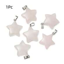 1Pc Natural Stone Five-Pointed Star Charm Pendant For DIY Valentine's Day Gift Jewelry Making Supplies - Natural Stone Five-pointed Star Pendant - View 22
