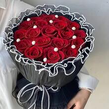 2pcs Crinkle Pearl Floral Wrapping Paper, Crinkle Pearl Organza Flower Packaging Paper, DIY Floral Mesh Crinkle Wave Paper, Suitable For Wedding Anniversary Birthday Flower Shop Supplies, Holiday Party Decorations, Graduation Gift Wrapping Paper