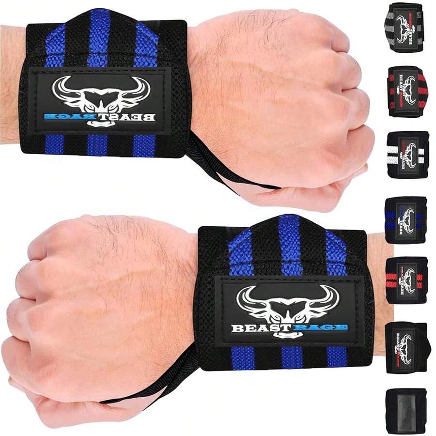 Wrist Band - Black/Blue - View 1