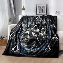 Manta con impresión 3D de Monster Jam Truck, manta ligera y cálida para sofá, cama, oficina o auto - Blanco - Ver 1