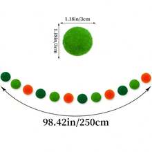 1套/2套三叶草字母横幅悬挂螺旋装饰，三叶草悬挂螺旋装饰，爱尔兰装饰，家居派对礼品用品 - 彩色 - 查看 10