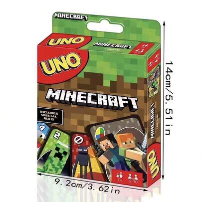 UNO纸牌游戏 - 趣味卡牌系列 - 多人聚会娱乐卡牌游戏 - 2人游戏 - 2-6人桌面卡牌游戏