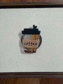 Giá đỡ điện thoại để bàn từ tính điều chỉnh được kiểu cốc cà phê, có thể gập lại và kéo dài, thiết kế hình cốc cà phê có kim tuyến, quà tặng mùa xuân. - Nhiều màu - Xem 5