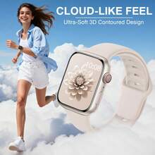 10 Pack Premium Sport Bands Compatible With Apple Watch 38mm 40mm 41mm 42mm 44mm 45mm 46mm 49mm Women Men, Soft Silicone Waterproof Replacement Wrist Strap For Watch Series 11 10 9 8 7 6 5 4 3 2 1 SE Ultra – Flexible Fashion Straps For Daily Use, Thoughtful Gift For Mom Dad Partner - Multicolor - View 6