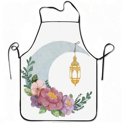 1 Pc Printed Assorted Cooking Adult Tie Aprons, Whimsical Cartoon Printed BBQ Baking Aprons, Sleeveless, Durable And Comfortable Fit Apron For Cooking, Baking, Cleaning With Vibrant Feline Illustration, Personalized Waterproof Sleeveless Scoop Neck Bib Apron, Ideal Gift For Cat Lovers For Christmas, Thanksgiving, Halloween For Fun,Chef Gifts, Gag Gifts For Men & Women