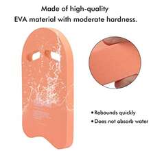 CYPNTabla de Natación Tabla de Flotador de EVA Ligera en Forma de U de Dos Agarres Tabla Flotante de Ayuda para Adultos Niños Entrenamiento en la Piscina naranjaFashion - 219669581 - Ver 6