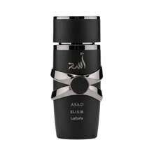 Lattafa Asad Elixir Eau De Parfum 100ml/3.4oz, Arabian Perfume For Men, Intense Middle Eastern Fragrance, Warm Spicy & Woody Scent, Long Lasting Viral Masculine Cologne, Premium Black Gold Bottle, Luxury Gift For Him - Asad Elixir - 查看 1