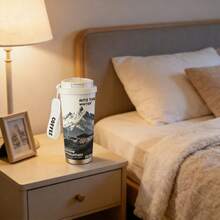 1pc, 530ML Cup , There Are Many Different Styles To Choose From Stylish And Personalized, It Has A Rope Handle For Portability, Suitable For Home, Office, And Daily Travel. Portable Can Hold Both Hot And Cold Beverages. - Multicolor - View 5