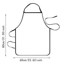 1 pezzo Grembiule stampato, grembiule da cucina in poliestere senza maniche con cinturino regolabile, adatto per cucinare e cuocere in casa, barbecue e riunioni, in poliestere, tessuto - Multicolore - Visualizzare 4