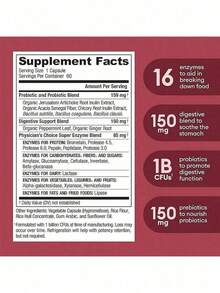 Physician's Choice Digestive Enzymes – Gut & Digestive Health, Bloating Relief For Men & Women, 60ct - 1 - 查看 7