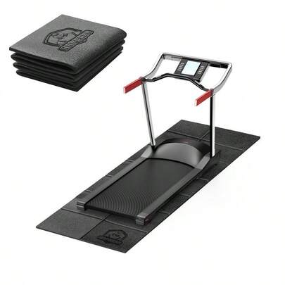 Foldable Exercise Equipment Mat, 17361cm5mm Thick, NonSlip Treadmill, Weight Bench Amp Walking Pad Mat For Carpet Amp Hardwood Floors, Shock Absorbing Floor Protector For Home Gym