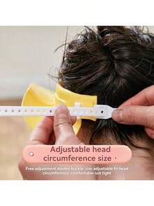 Toddler Adjustable Bath Cap - Extra Large Waterproof Hair Washing Hat, Ear/Eye Shield For Infants & Kids Boys Girls - Multicolor - View 2