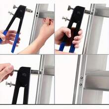 [Nut Rivet Gun Kit] M3-M8 Threaded Nut Rivet Tool Kit - Household Repair Tools - Blue - View 6