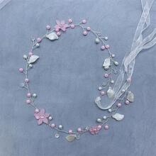 1pc Casual Elegant ABS Plastic Headband, Suitable For All Seasons