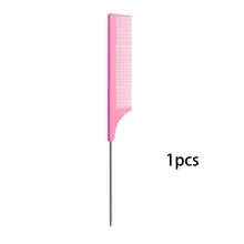 10/5/3件/1件 染发尾梳，发刷，梳子，美发工具，美发产品及配件，适用于理发店、美容院、旅行必备、返校季 - 粉色 - 查看 8