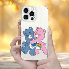 La funda con espejo de los Ositos Cariñositos Compañeros también tiene una superficie reflectante y es compatible con el  17,  16 Pro Max,  15 Pro Max,  13 y  12. Fabricada en TPU resistente, ofrece una protección fiable contra golpes y caídas. Esta encantadora funda es el regalo ideal para familiares, amigos, parejas o para ocasiones especiales como cumpleaños, Navidad y sorpresas especiales. - transparente - Ver 3