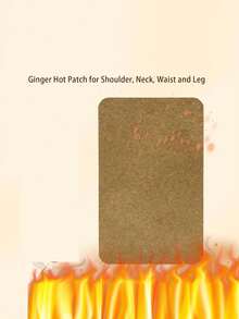 100片自发热姜膏贴，可用于颈部、肩部、腰部、膝盖、手腕及全身，呵护身体 - 彩色 - 查看 5