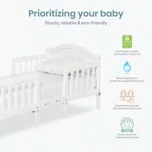 swfDream On Me - Cama Infantil Convertible 3 En 1 Portland Blancaafg - Blanco - Ver 5