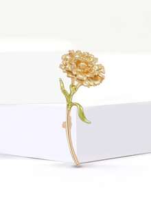 Trâm cài áo hình hoa cẩm chướng đính đá và men cao cấp - Ghim cài hoa dành cho phụ nữ, phụ kiện trang sức Ngày của Mẹ, quà tặng, huy hiệu trang trí. - hoa cẩm chướng - Xem 18