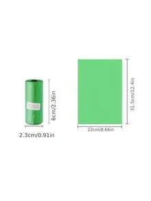 1 Pack Of 10 Rolls, Random Colors, Pet Waste Bags, Dog Poop Bags