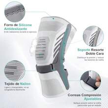CYPNRodilleras deportivas Rodillera Ortopedica con Estabilizador Lateral Correa Rotuliana Ajustable Ideal para el Alivio del Dolor Roturas de Menisco Recuperación de Lesiones Artritis Deportes XLFashion - Medio - Ver 3