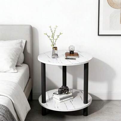 Sofa Side Coffee Table, Small Household Tea Table, Light Luxury, Modern Minimalist Living Room, Sofa Side Cabinet, Bedroom Bedside Table