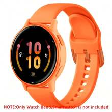 20毫米硅胶表带，兼容Garmin Vivoactive 6/Vivoactive 5/Vivoactive 3/Venu/Venu 2 Plus/Venu Sq/Galaxy Watch 7/6/5/4（40毫米/44毫米）/Watch 4/6 Classic（42毫米/46毫米/43毫米/47毫米），男女通用；柔软运动替换表带，适用于Forerunner 645/245/Galaxy Watch 5 Pro（45毫米）/Active 2/Watch 3（41毫米）。 - 20mm - 查看 16