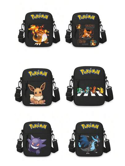 Peach Tree Modern Minimalistisk Enfärgad Liten Axelväska, Avslappnad Vardaglig Nylon Lätt Vattentät Axelväska, Sportväska, ,