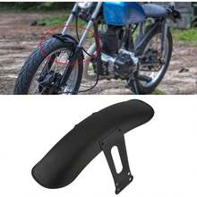 Guardabarros delantero para motocicleta, aleación de aluminio, material plástico, guardabarros delantero - A - Ver 3