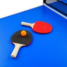 YUNRUX Table Tennis Table - Black - View 4