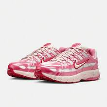 Women's W NIKE P-6000 Casual Sports Shoes, Low-Top IO3496-100 - Pink - View 5