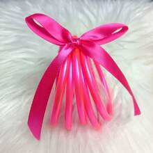 5pcs/Set Buddhist Rush Bracelets Glitter Jelly Bangle Bracelets Set For Women Temple Girls Bangle - Multicolor - View 13