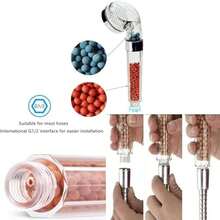 Cabezal de Ducha de Mano con Funcin de Filtro,Regadera para Bao Ducha con Filtro de Perlas,Regadera Telefono de Mano Cabeza,Ducha de Mano Presurizada,ahorro de agua y purifica la calidad del agua - como se muestra en la figura - Ver 5