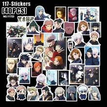 40pcs Anime Sticker Collection - My Hero, Solo Leveling, Toilet-Bound Hanako-Kun, Blue Lock, Haikyuu, HUNTER, DIY Personalized Anime Merchandise Gift For Friends Birthday, Decorative Stickers, Collectible, Valentine's Day Gift - Multicolor - View 14