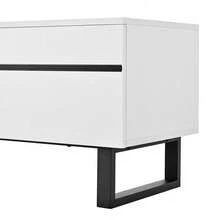 Television Stands & Entertainment Centers - White + Particle Board - View 11