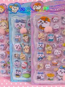 3D立体可爱儿童贴纸，可塑性儿童手工贴纸，批发可爱贴纸