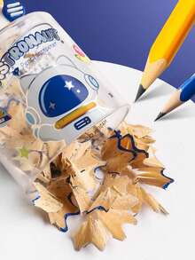 Mini Manual Pencil Sharpener, Student Pencil Sharpener, Rotary Pencil Sharpener, Portable Pencil Sharpener - Multicolor - View 6