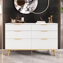 Dressers & Chests Of Drawers - White + Particle Board-1 - View 8