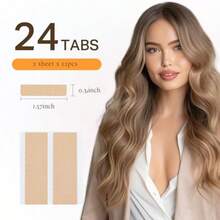 Hair Extension Tape Remover Scraper Tool With 10pcs Plastic Replacement Blades And 24 Tape Tabs - As Pic - View 5